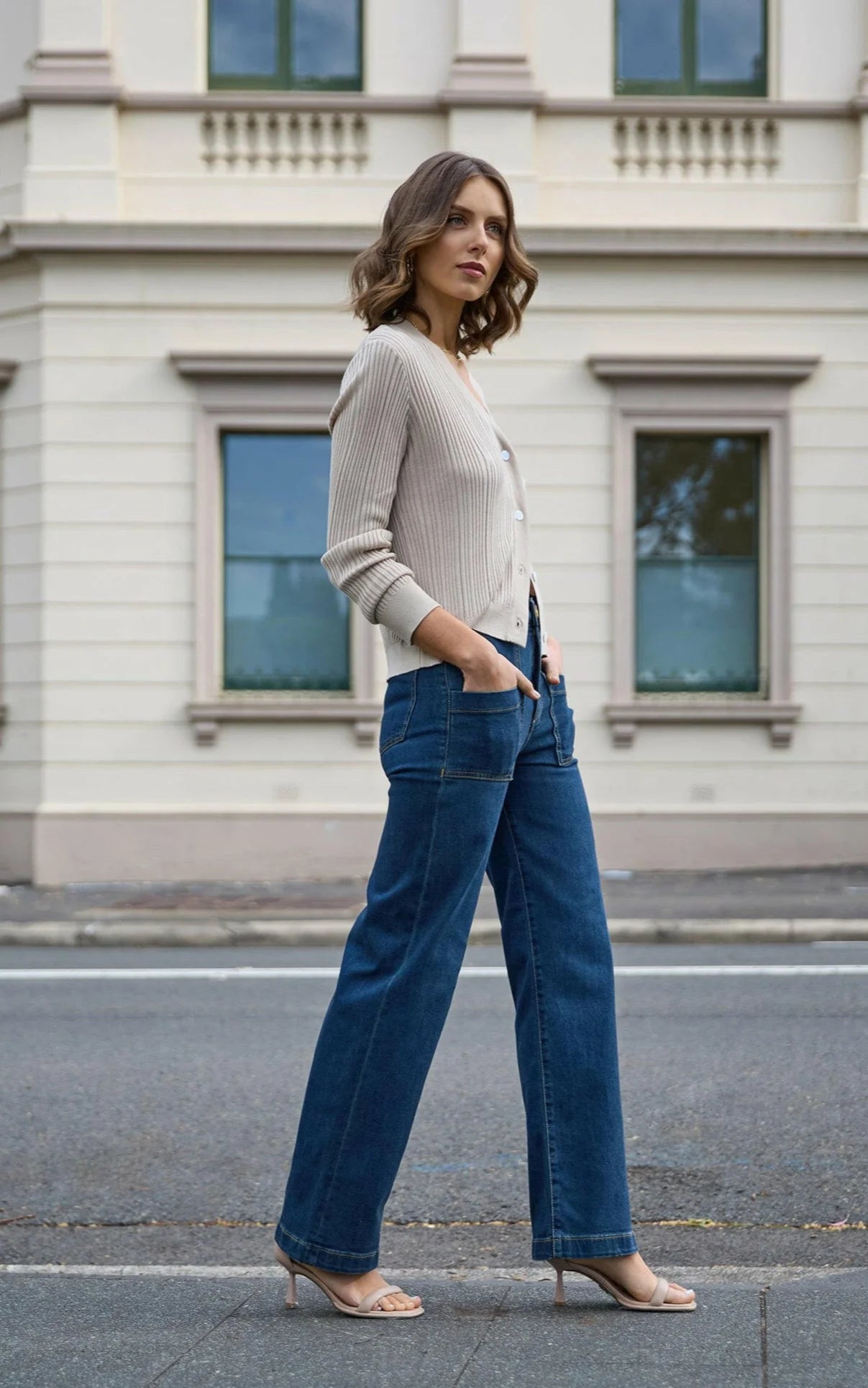 Dricoper Denim - Carrie Astro Jeans - Astro Blue