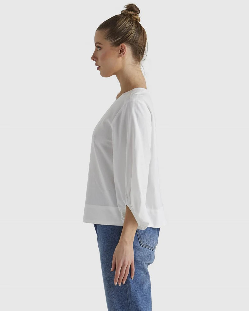 Fate & Becker - Sun Jewel Top - White