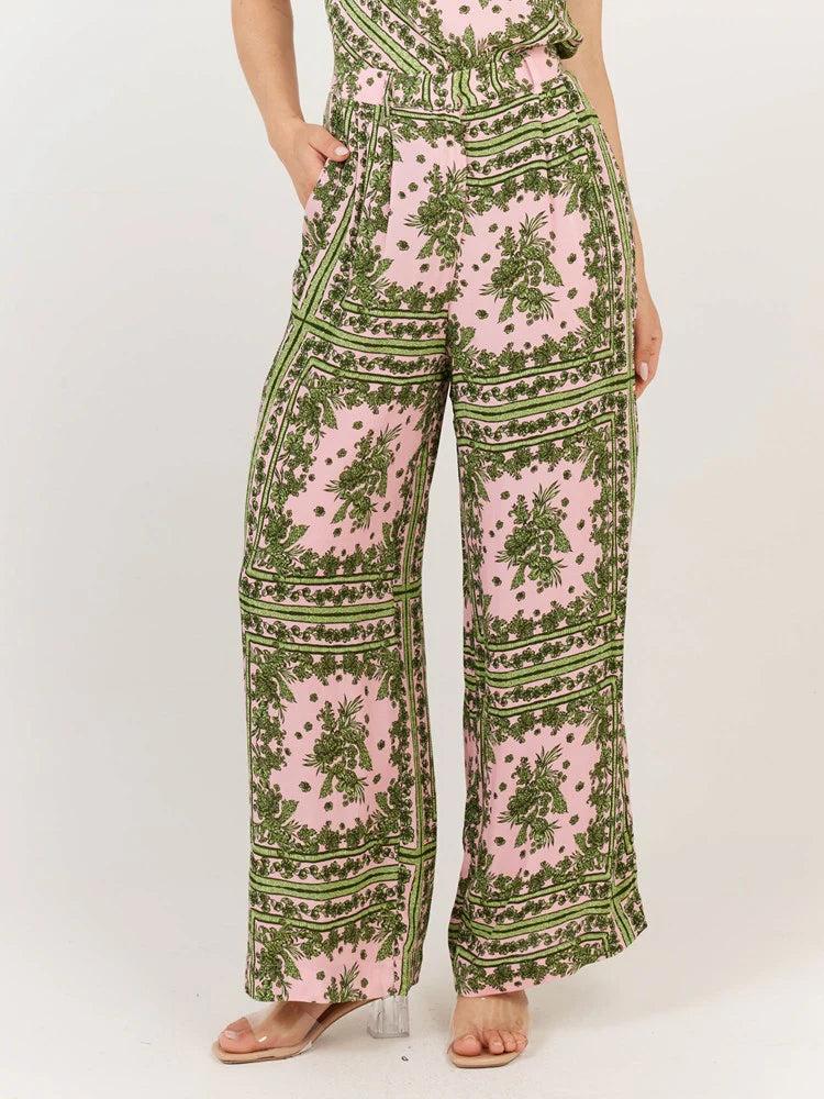 Fate & Becker - Dominica Pant - Paisley