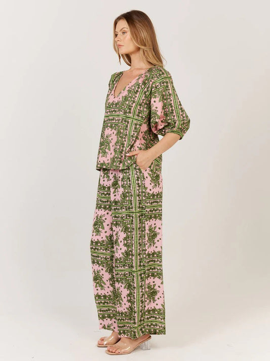 Fate & Becker - Dominica Top - Paisley