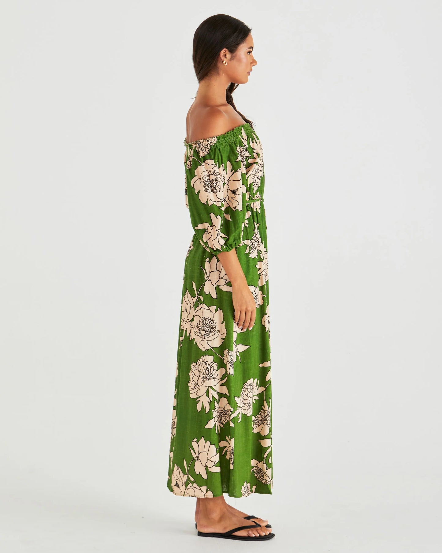 Sass - Antonie Off the Shoulder Dress - Moonflower