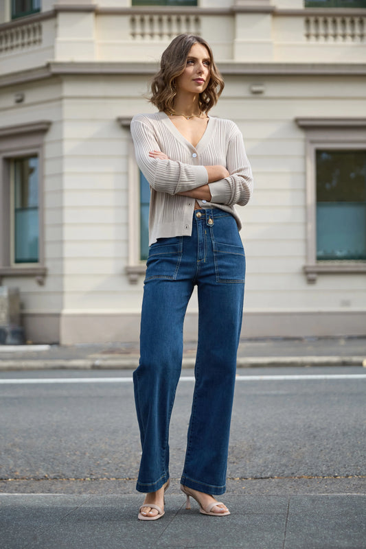 Dricoper Denim - Carrie Astro Jeans - Astro Blue