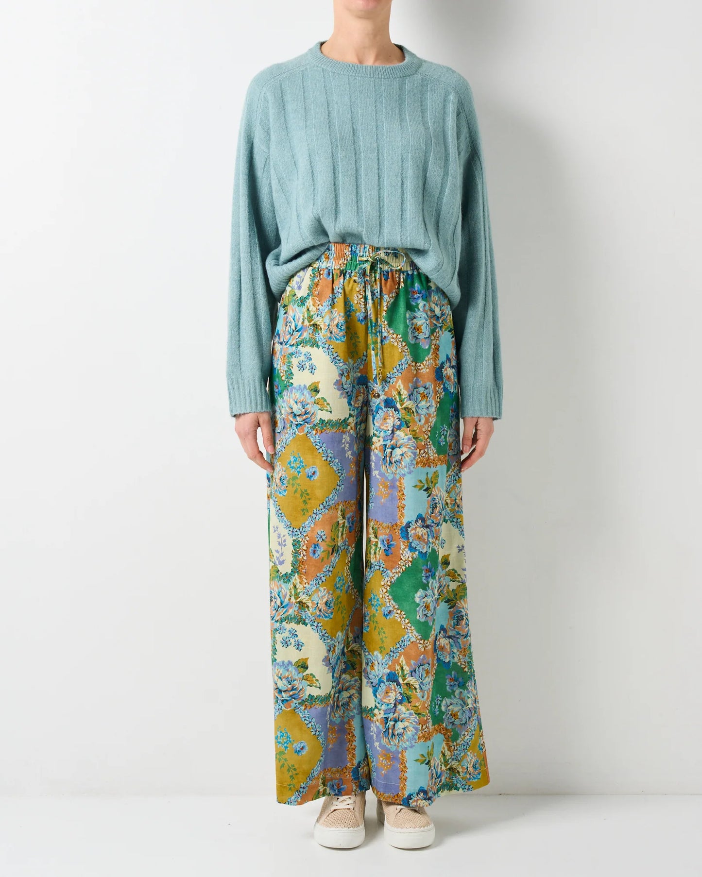 Walnut Melbourne - Vermont Pant - Peony Patchwork