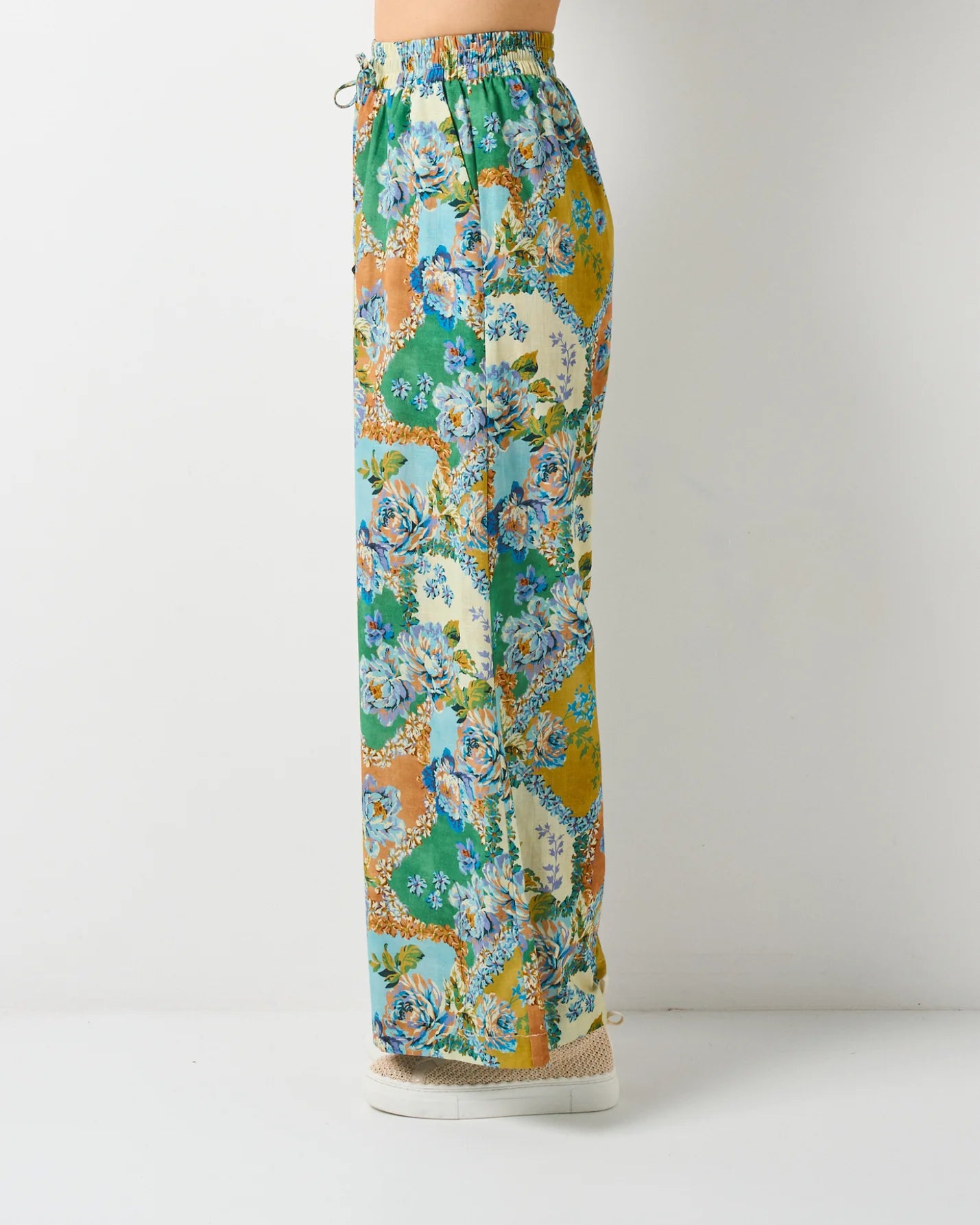 Walnut Melbourne - Vermont Pant - Peony Patchwork