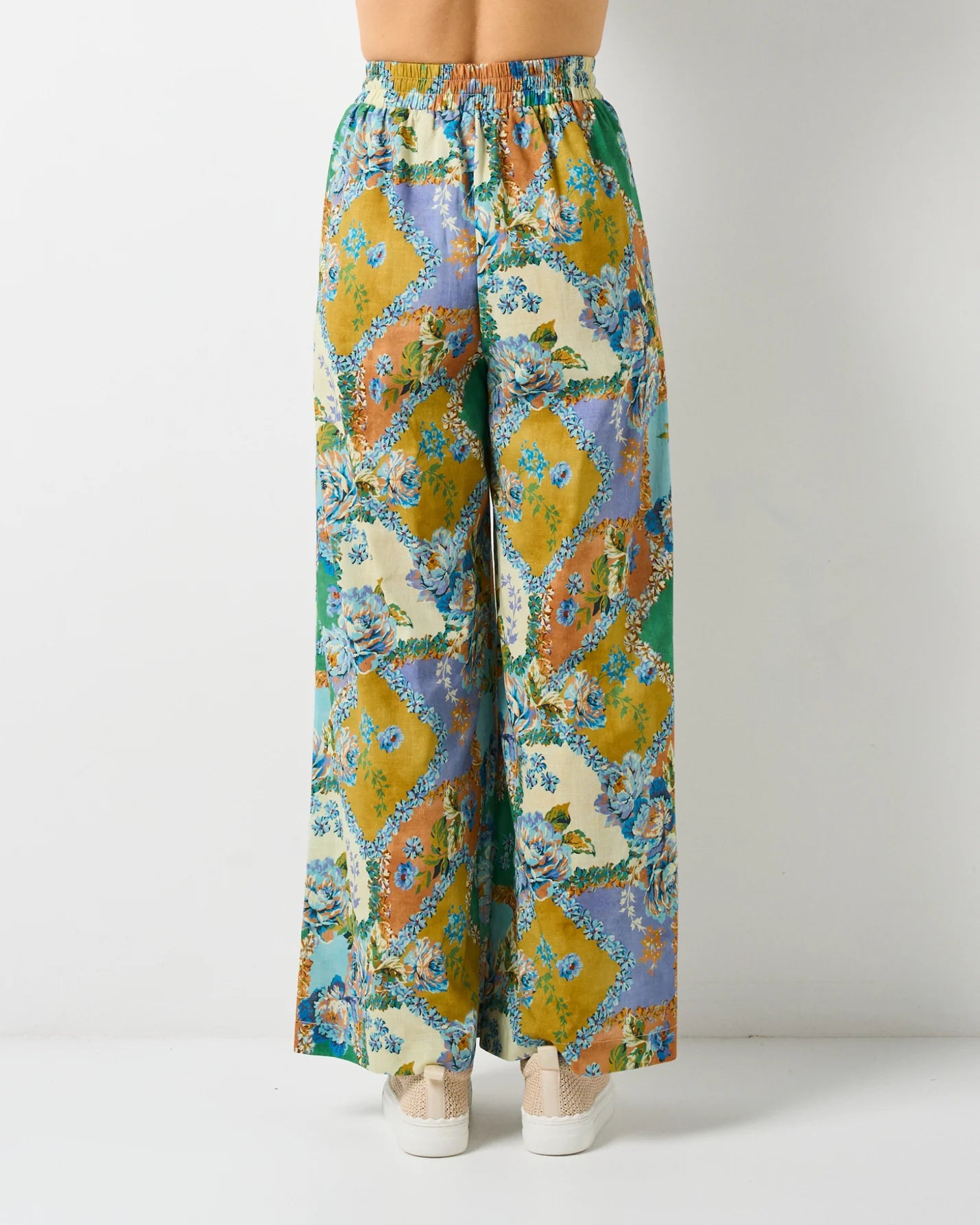 Walnut Melbourne - Vermont Pant - Peony Patchwork