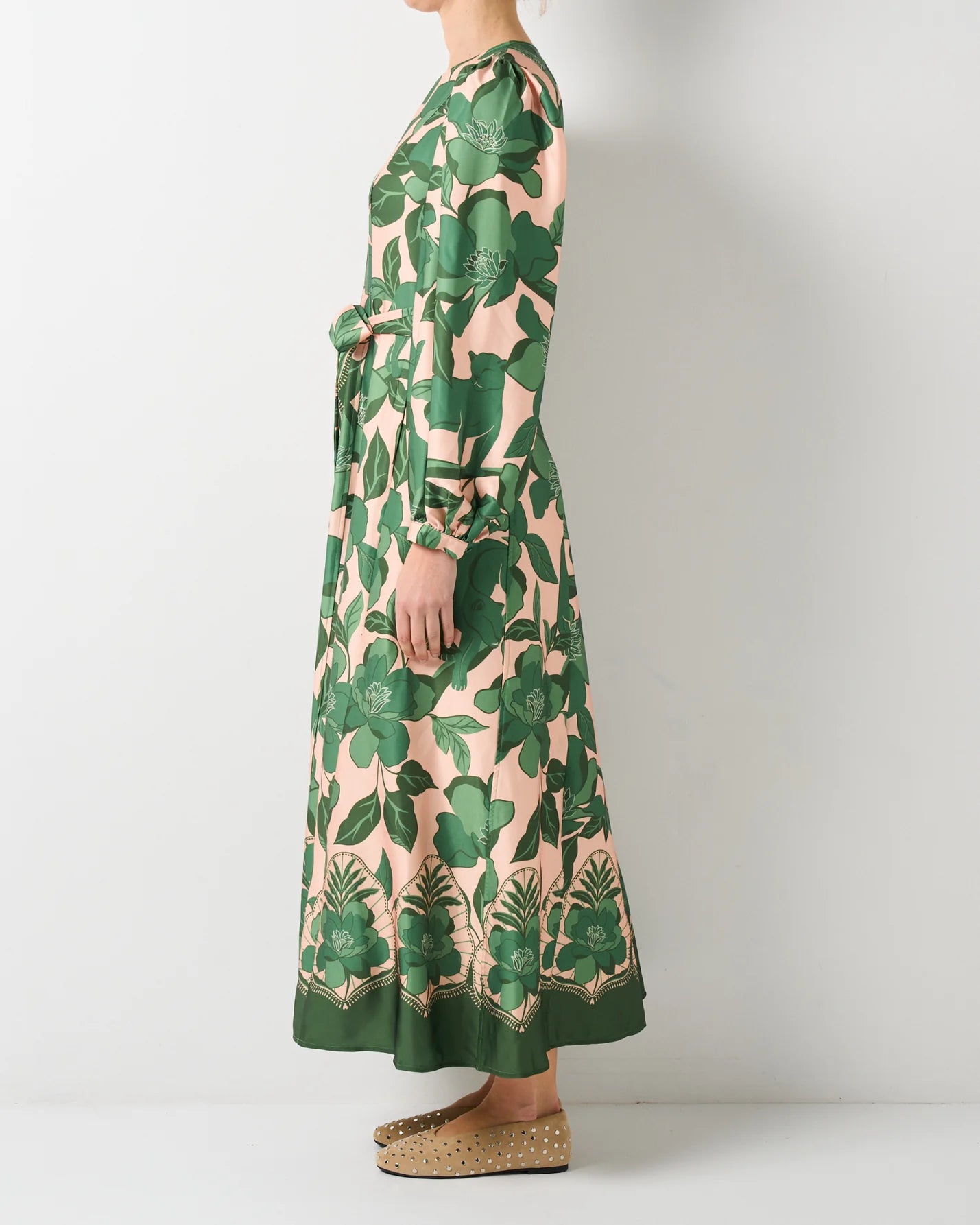 Walnut Melbourne - Paris Dress - Jaguar Jungle