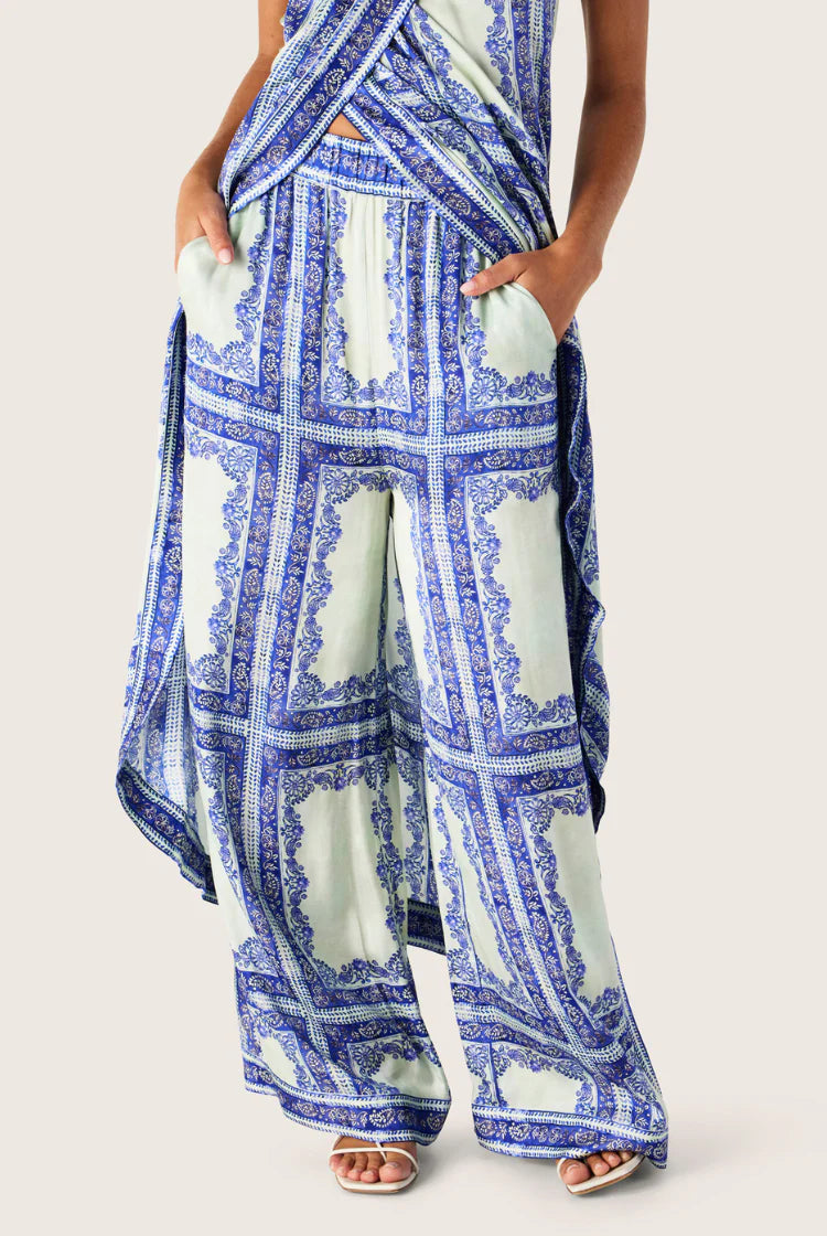 Mos the Label - Jordi Wide Leg Pants - Jordi Print