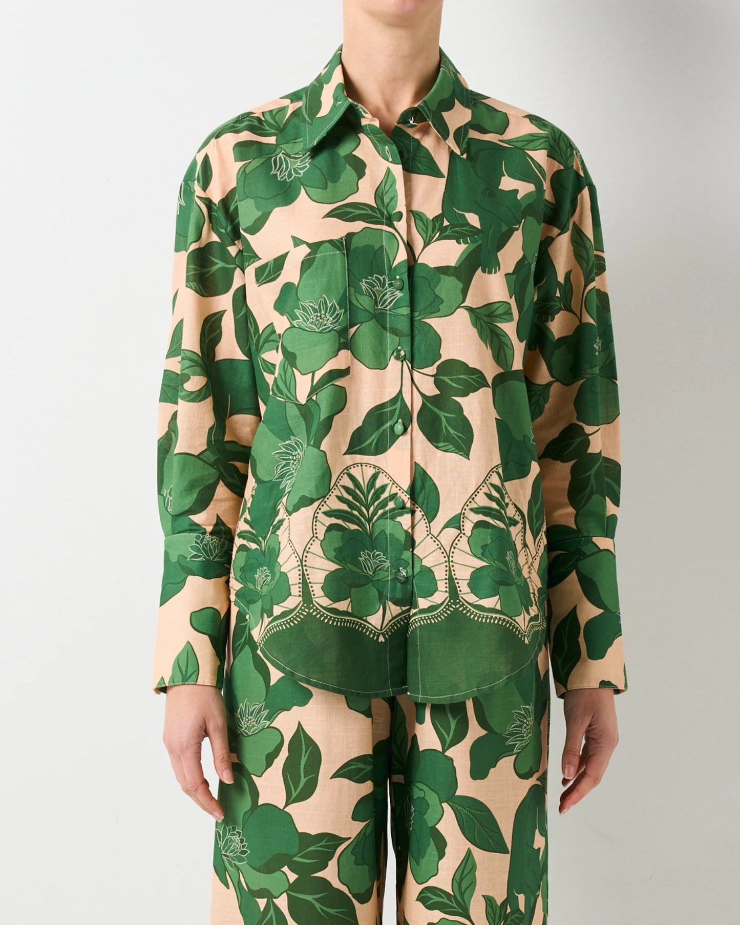 Walnut Melbourne - Ritz Shirt - Jaguar Jungle