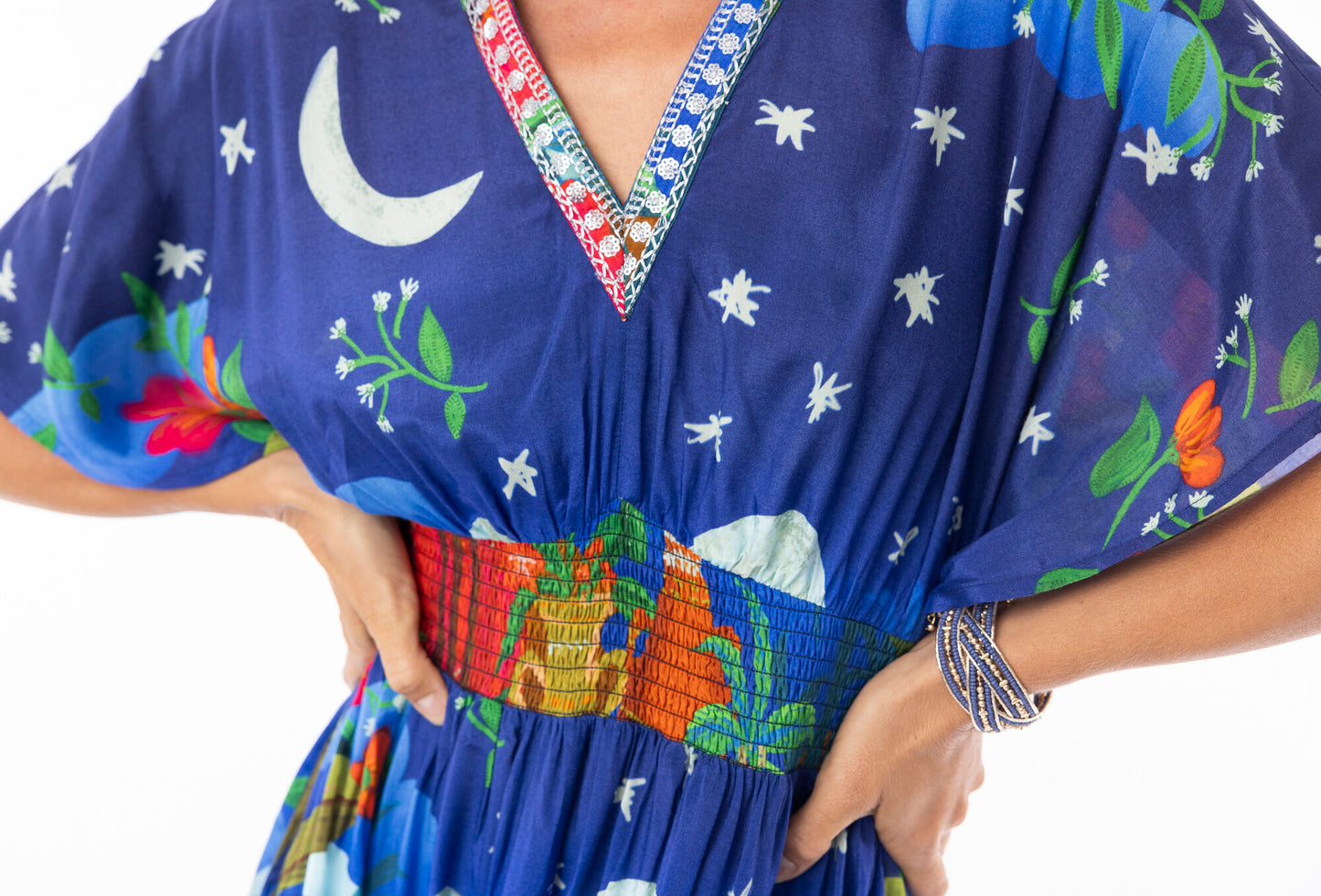 Escape by OQ - Arabian Nights Dress Shirred Waist