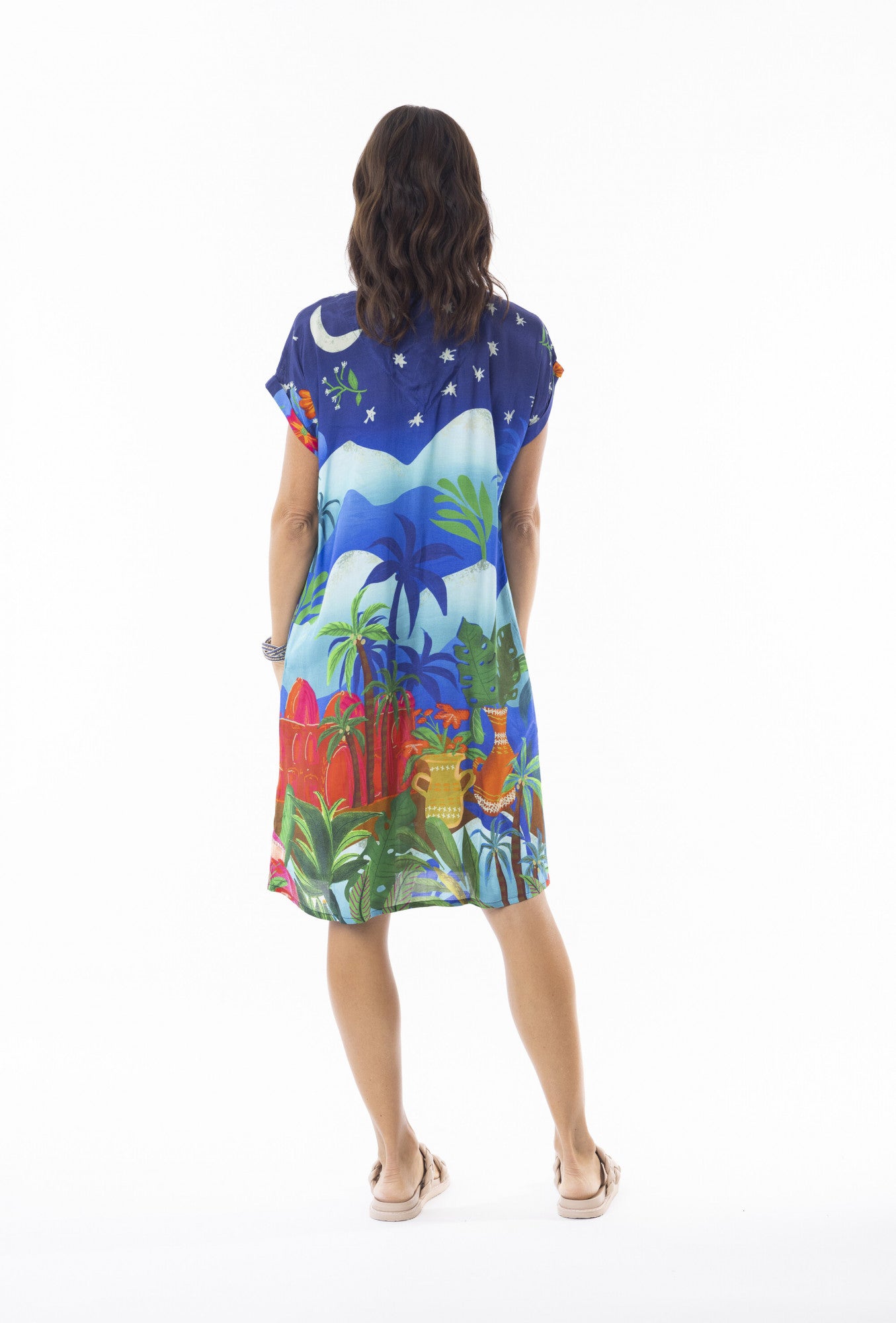 Escape by OAQ - Arabian Nights Dress Short Sleeve