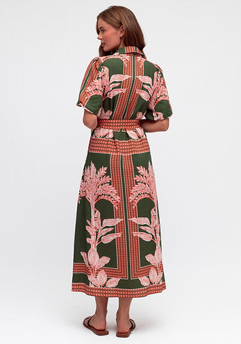 Sirena Midi Shirt Dress - Sundara