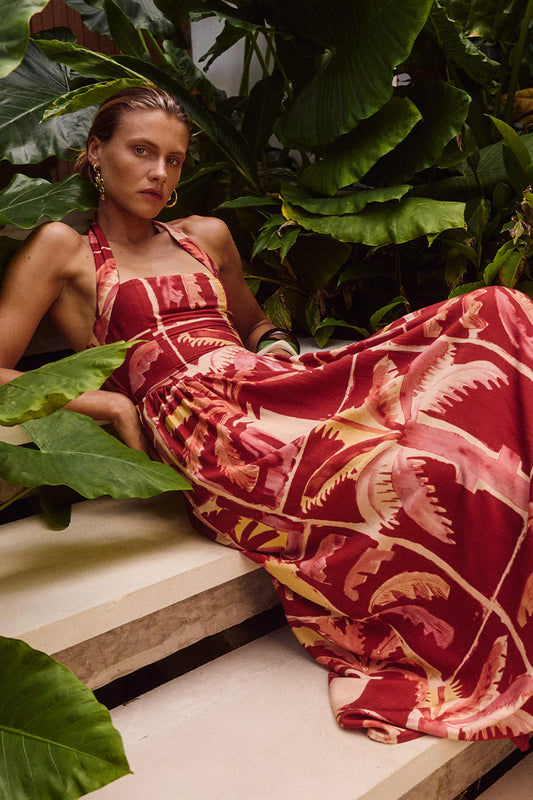 Arlo Midi Dress - Arlo Print