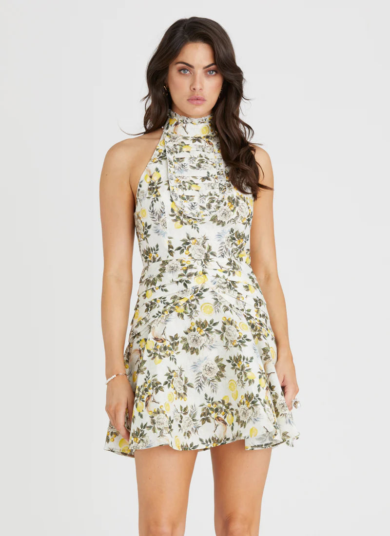 Aqua Blu - Kaley Mini Dress - Clementine