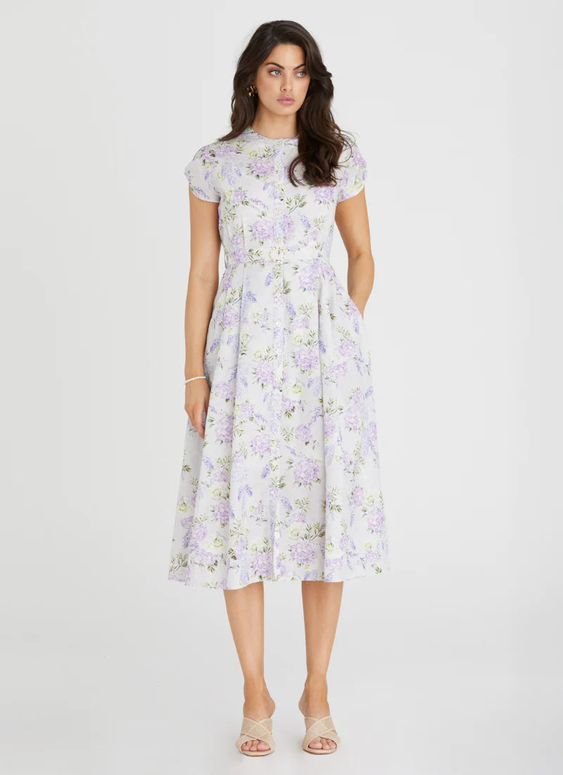Aqua Blu - Josephine Dress - Wisteria