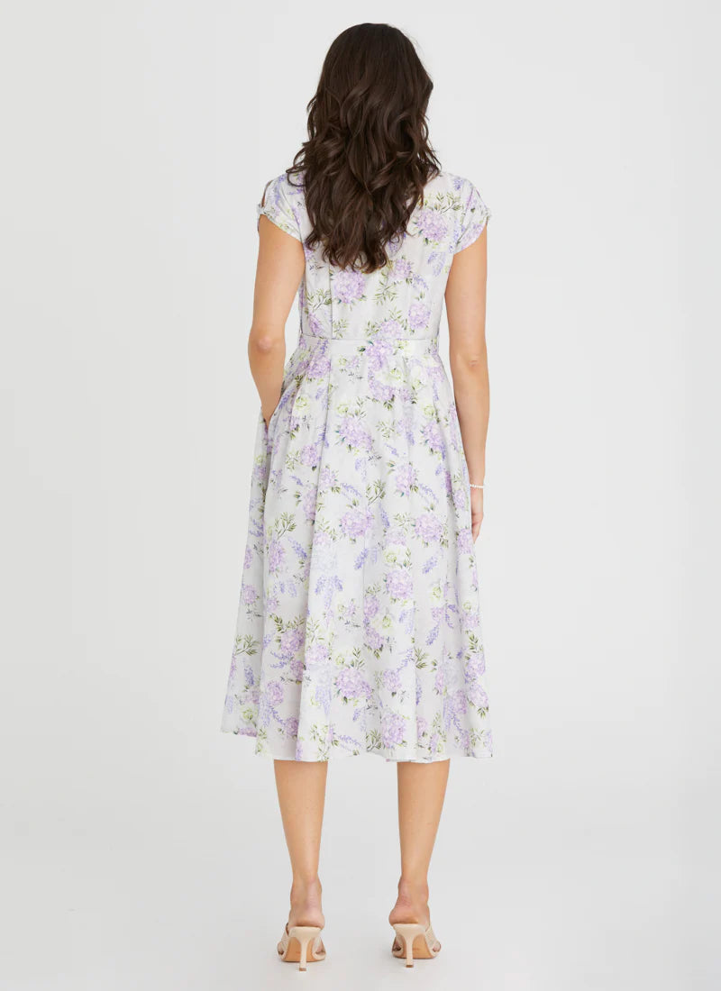 Aqua Blu - Josephine Dress - Wisteria