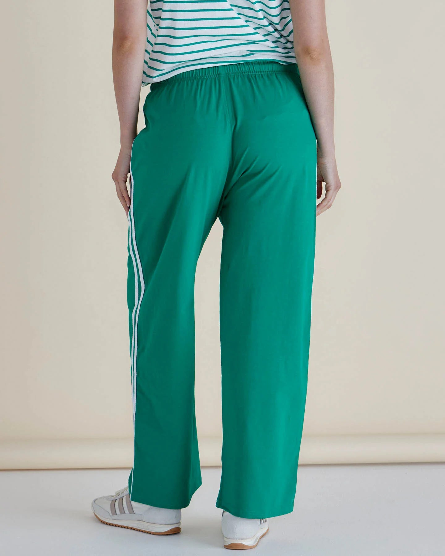 Nikki Relax Cotton Jogger - Green