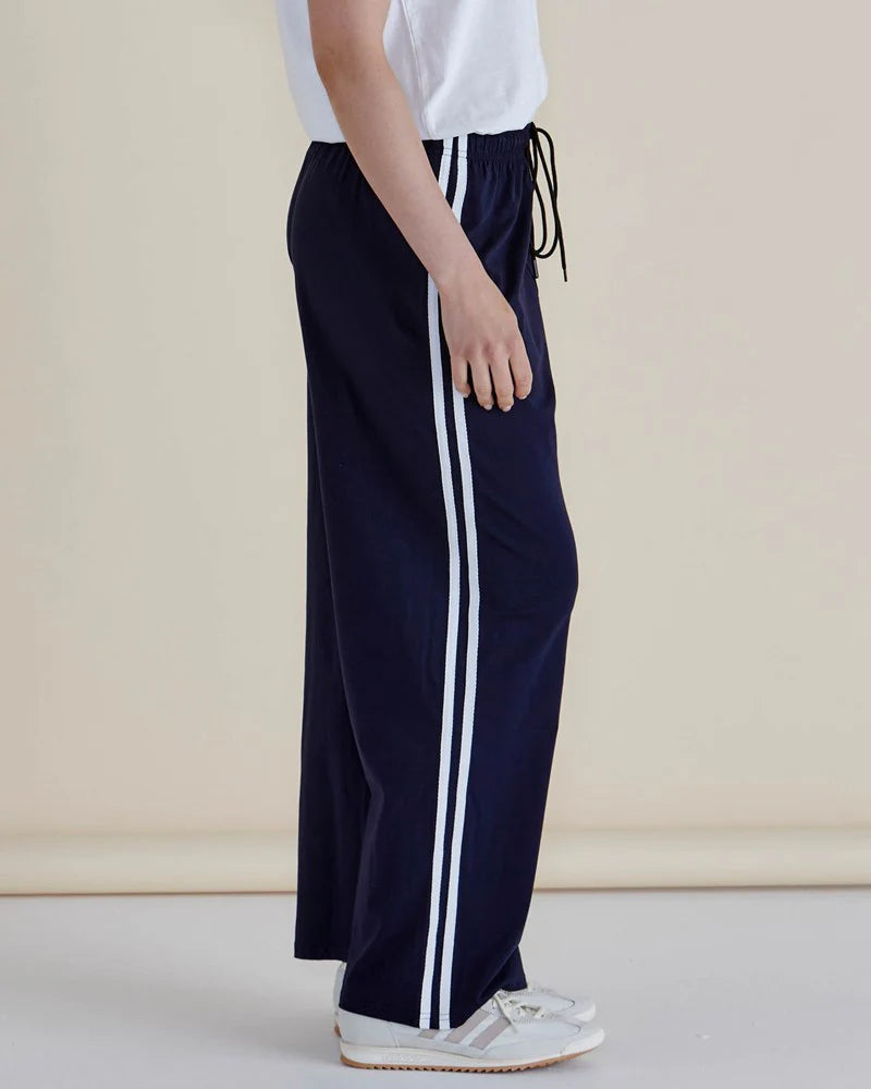 Nikki Relax Cotton Jogger - Navy