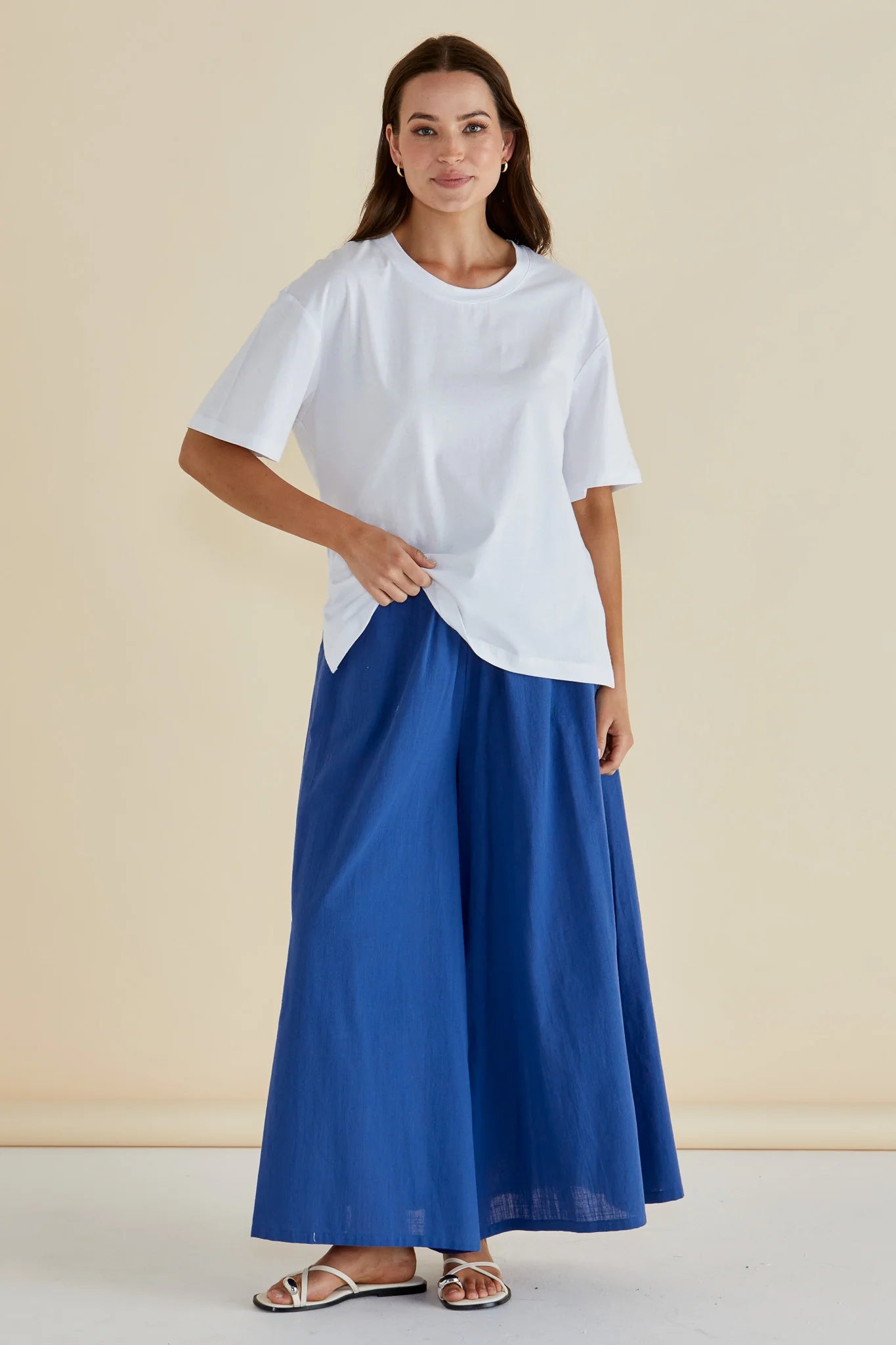 Relax Boxy Tee - White