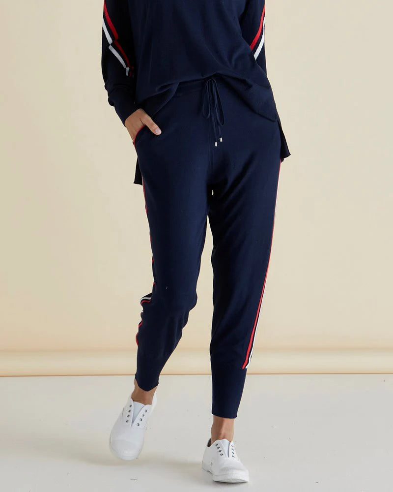 Betty Basics. - Aida Knit Pant - Navy