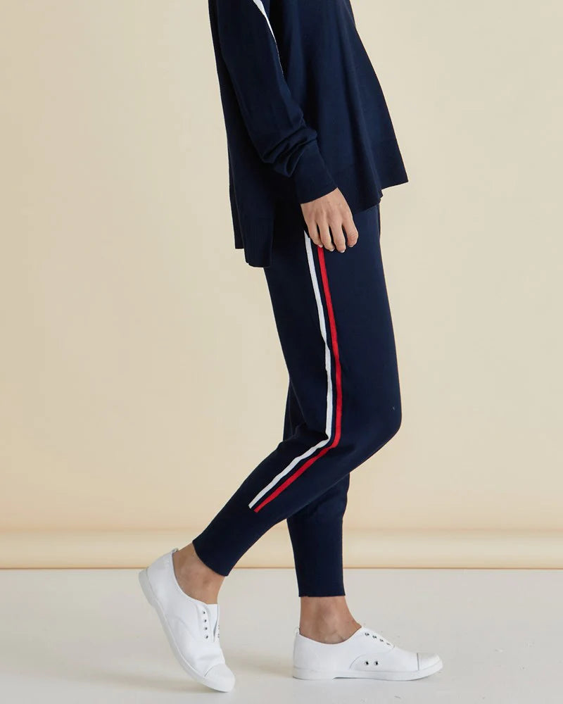 Betty Basics. - Aida Knit Pant - Navy