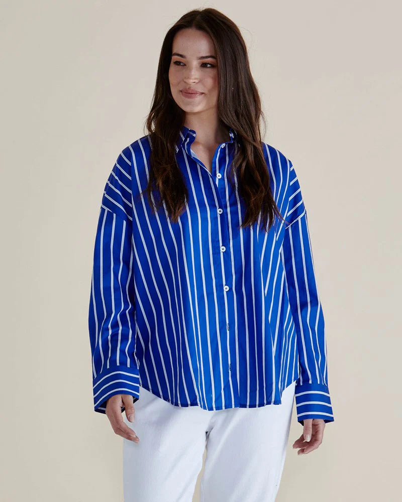 Regatta Blue Stripe Shirt - Blue Stripe