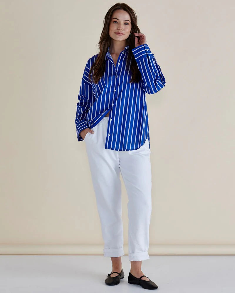 Regatta Blue Stripe Shirt - Blue Stripe