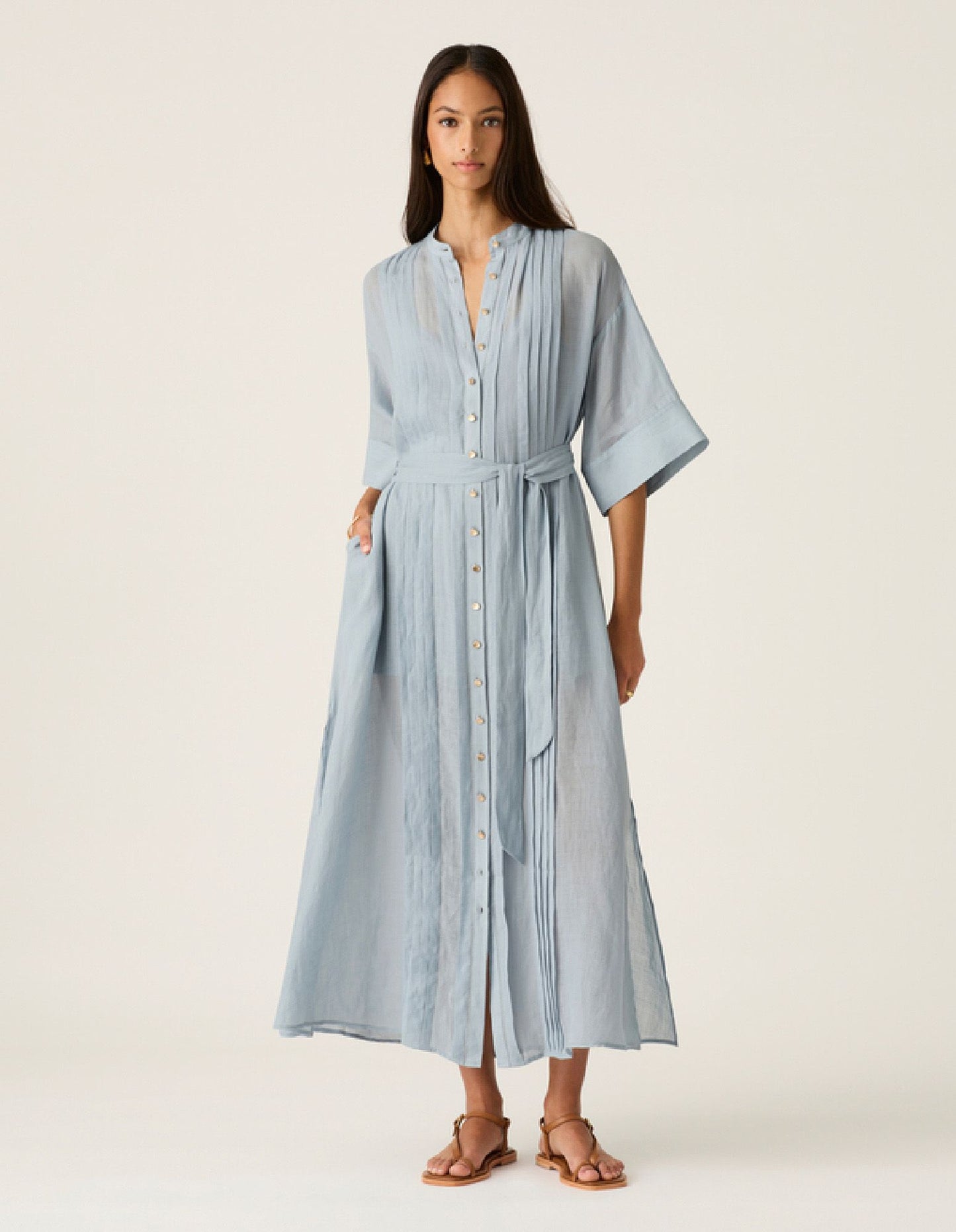 Mos the Label - Alessia Maxi Dress - Aura Blue