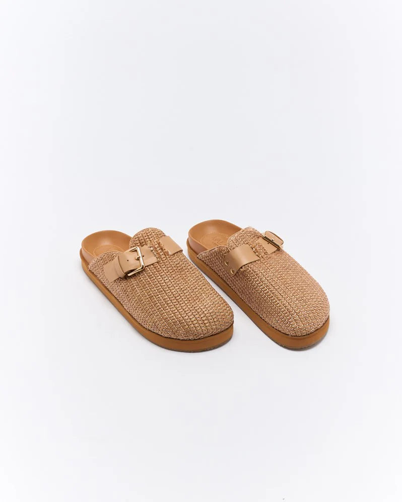 Walnut Melbourne- Blake Mule - Natural Multi