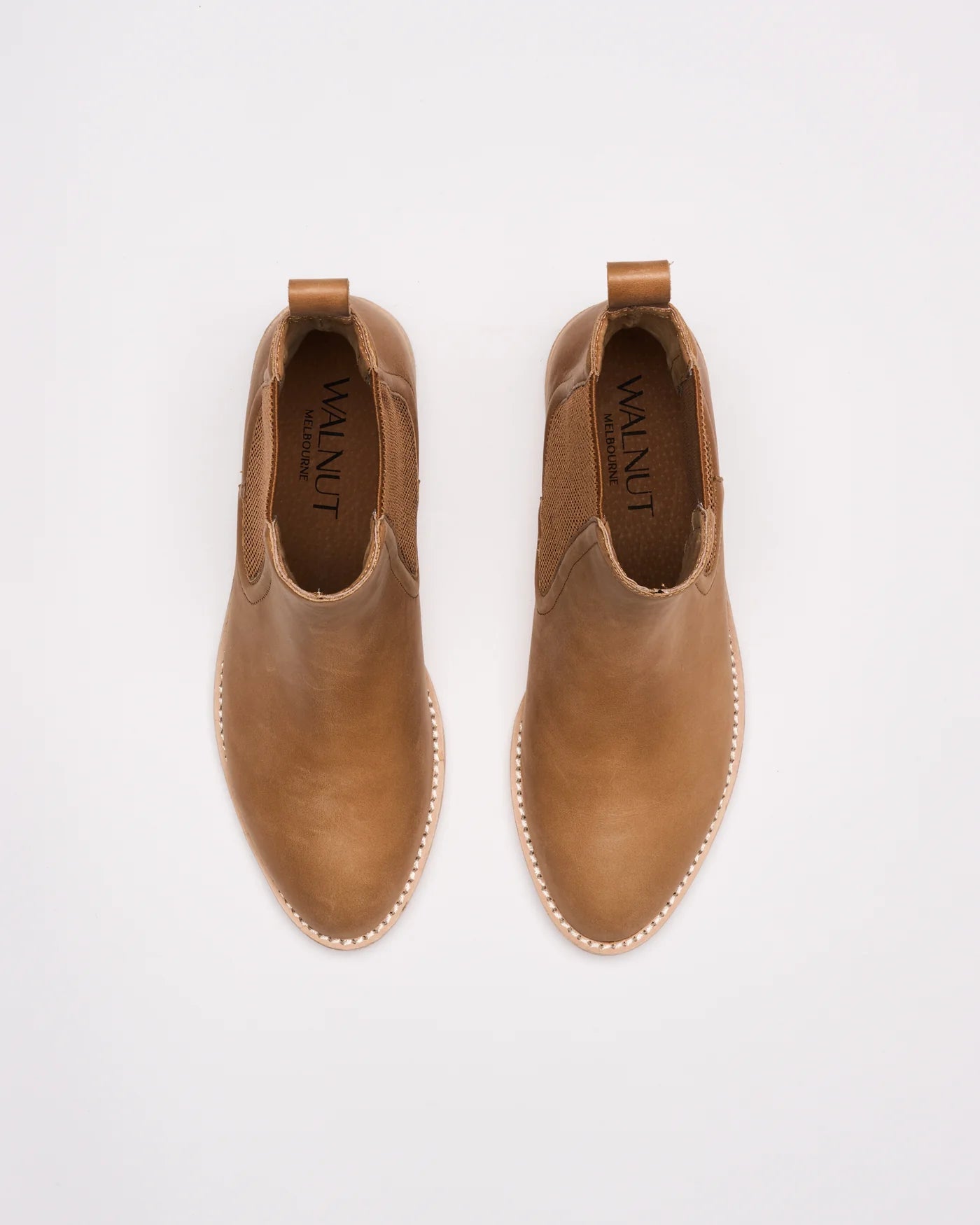 Walnut Melbourne - Cora Leather Boot - Tan