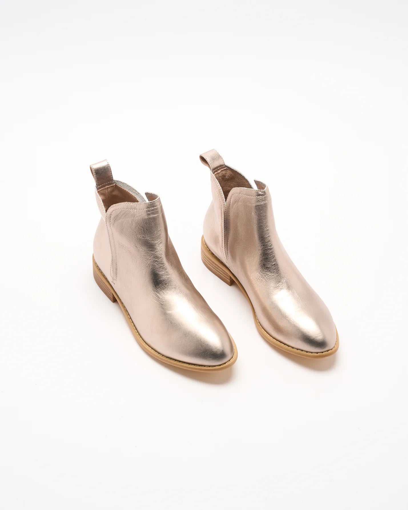 Walnut Melbourne - Douglas Leather Boot - Champagne