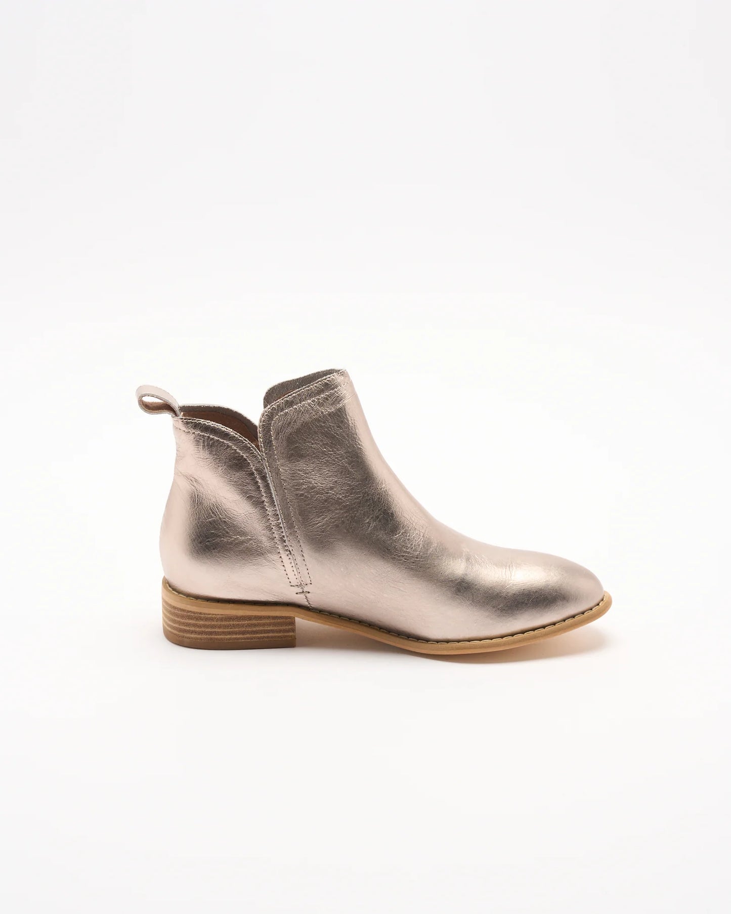 Walnut Melbourne - Douglas Leather Boot - Champagne