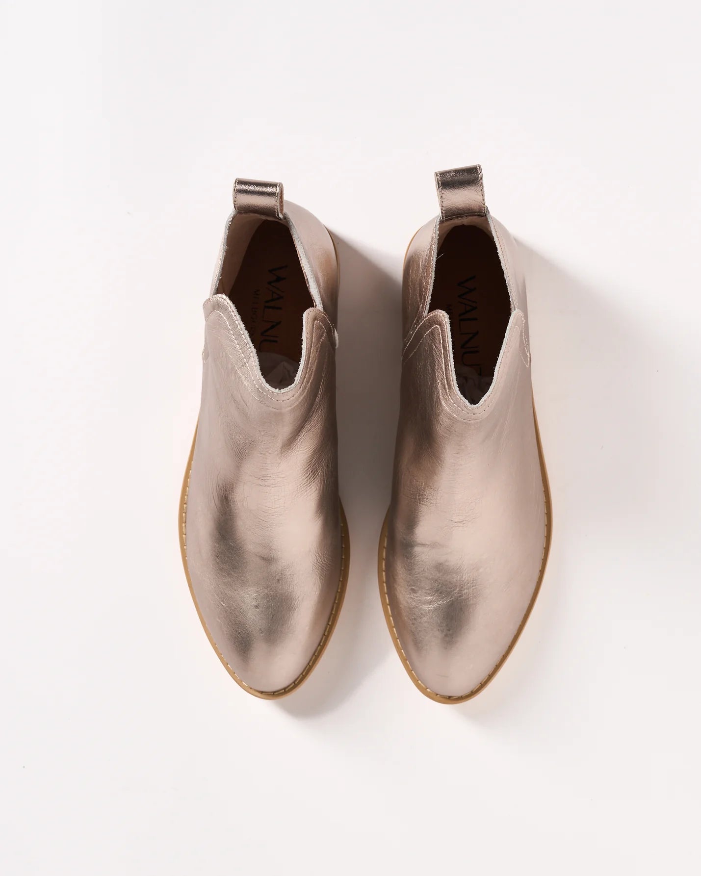 Walnut Melbourne - Douglas Leather Boot - Champagne