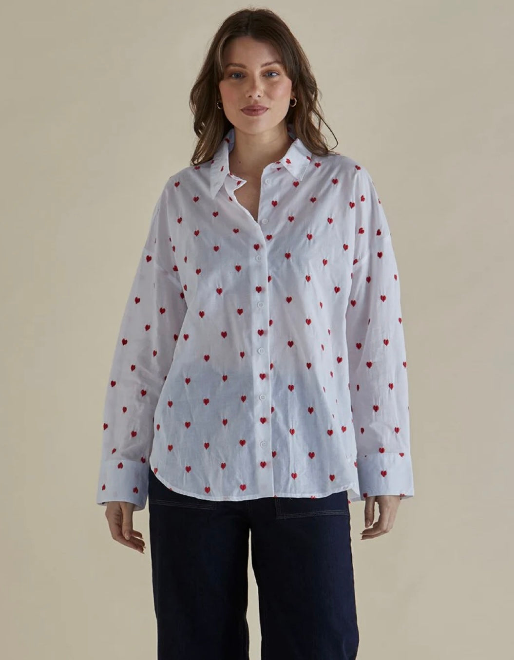 Betty Basics - Sage Shirt - Red Heart