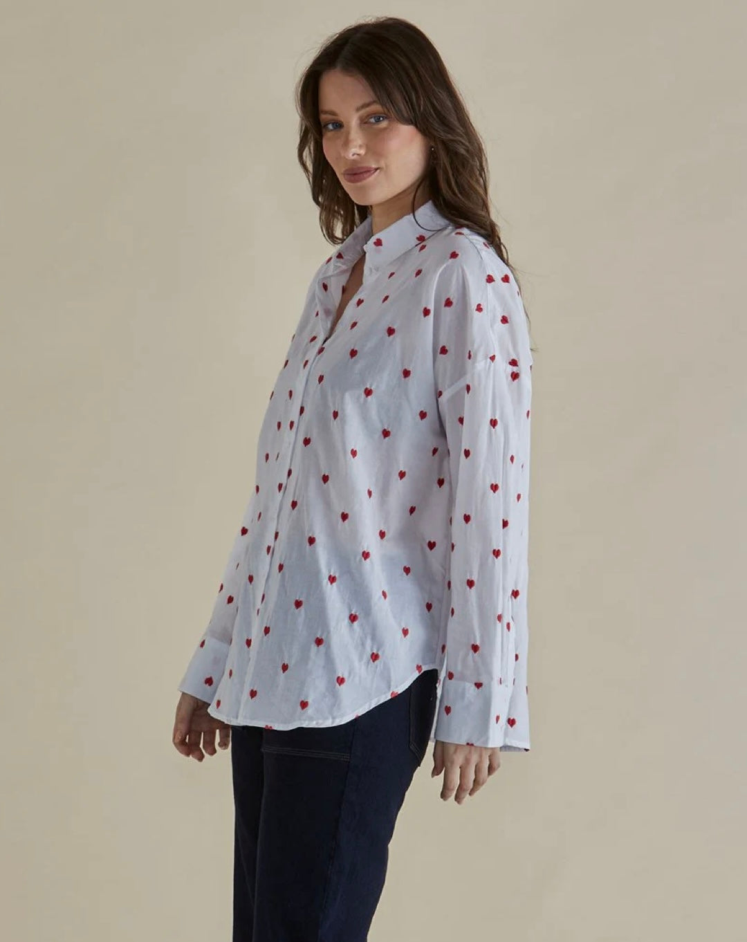 Betty Basics - Sage Shirt - Red Heart