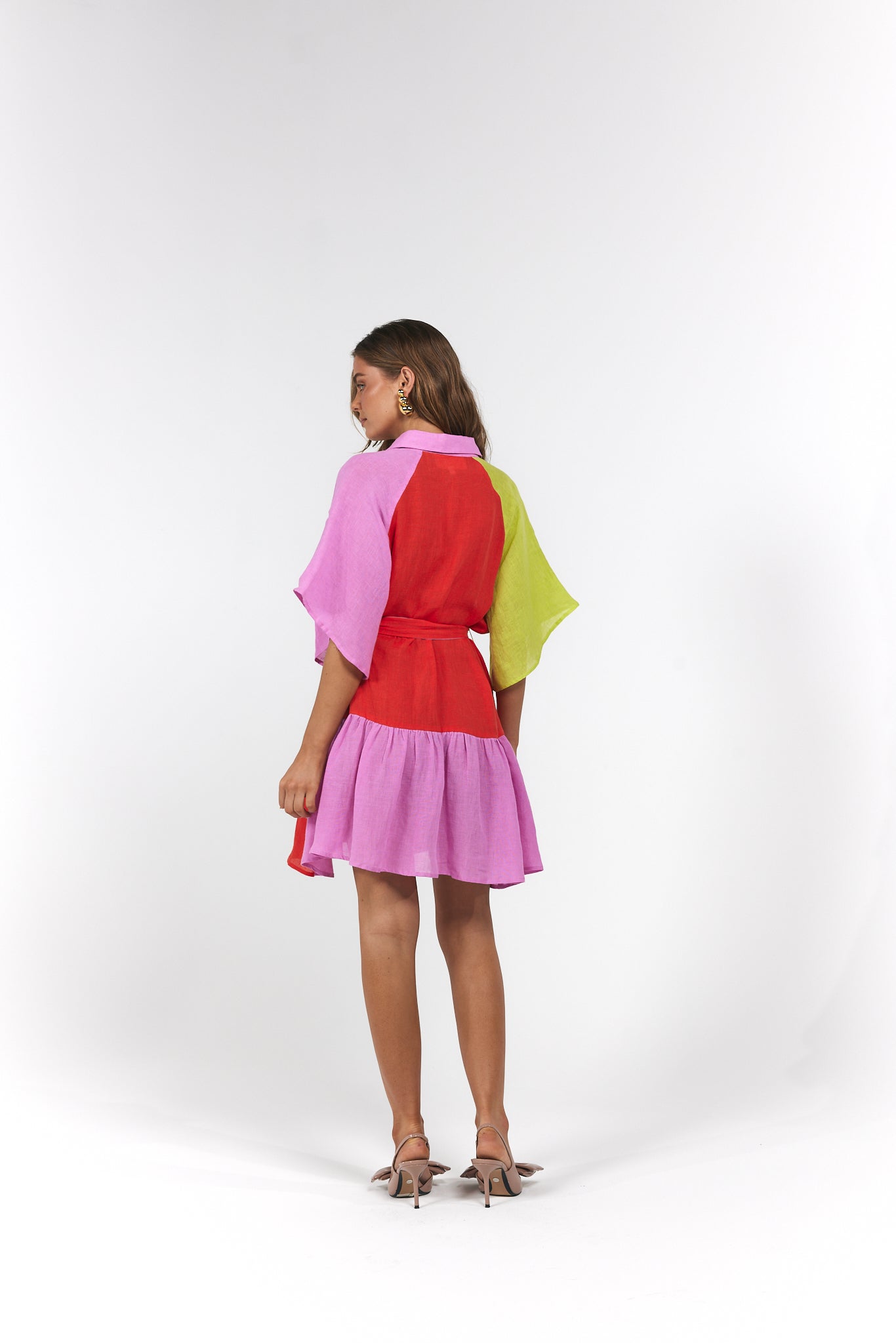 La Bohème Girls - Moxie Mini Dress - Candy Stripe