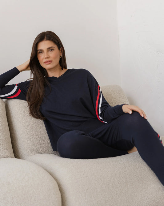 Betty Basics - Karina Knit Sweater - Navy