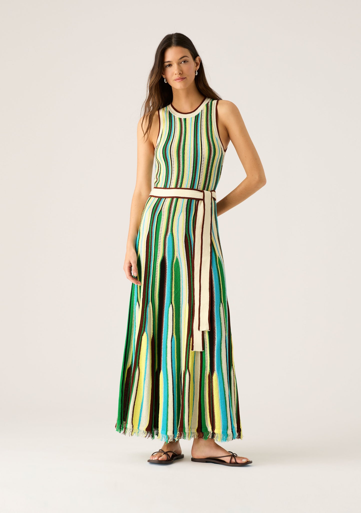 Mos - Rosalia Knit Maxi Dress - Multicolour