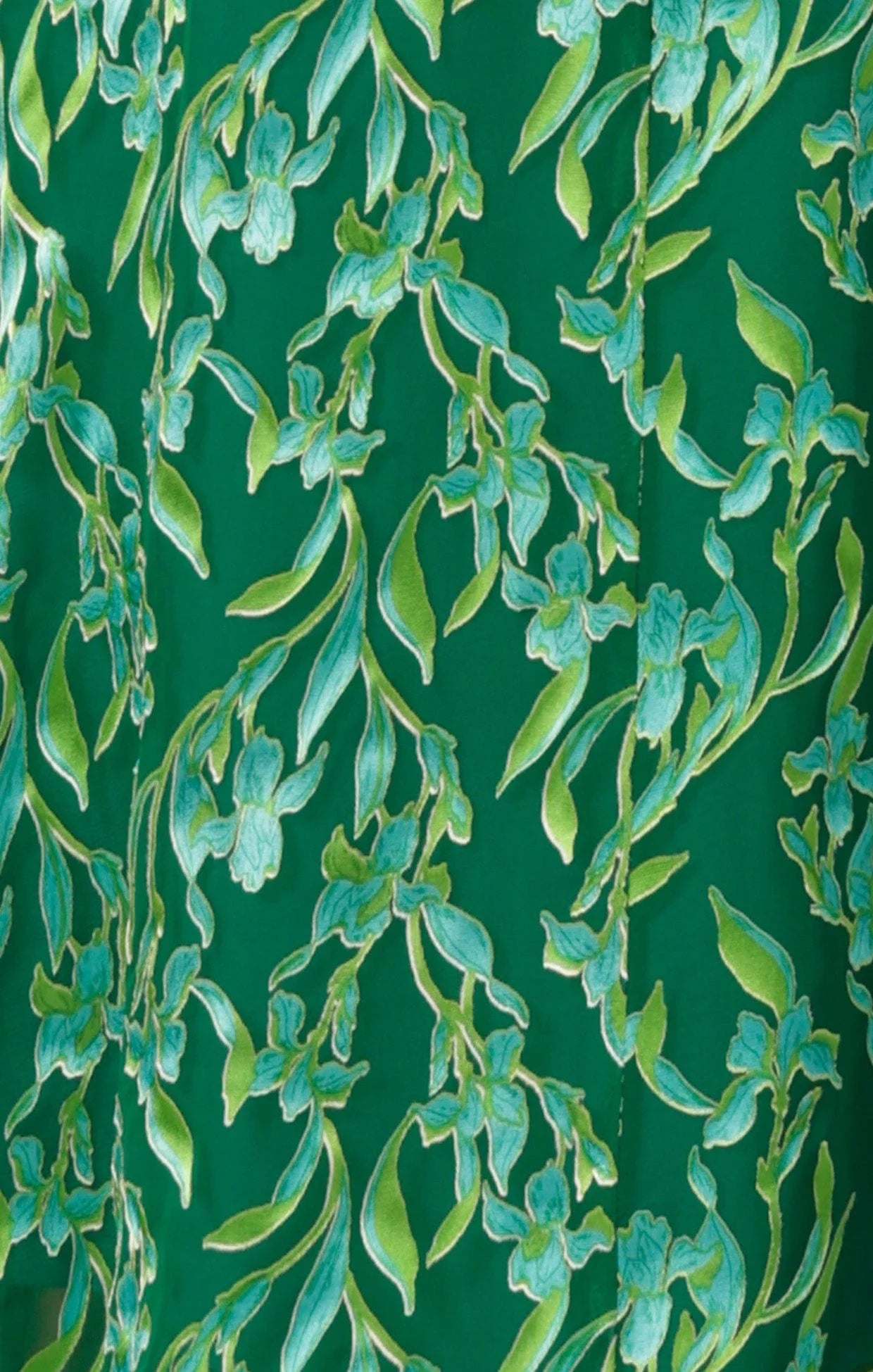 Sacha Drake - Fleur De Lys Dress - Green. Botanical