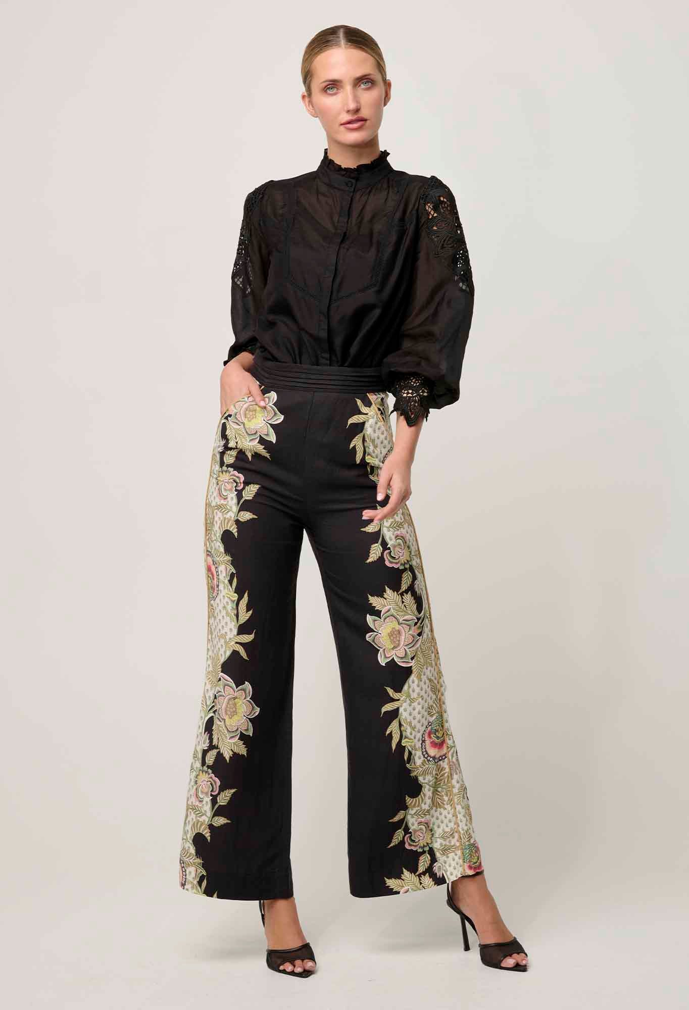 Once Was - Sevilla Cotton Silk Shirt - Onyx