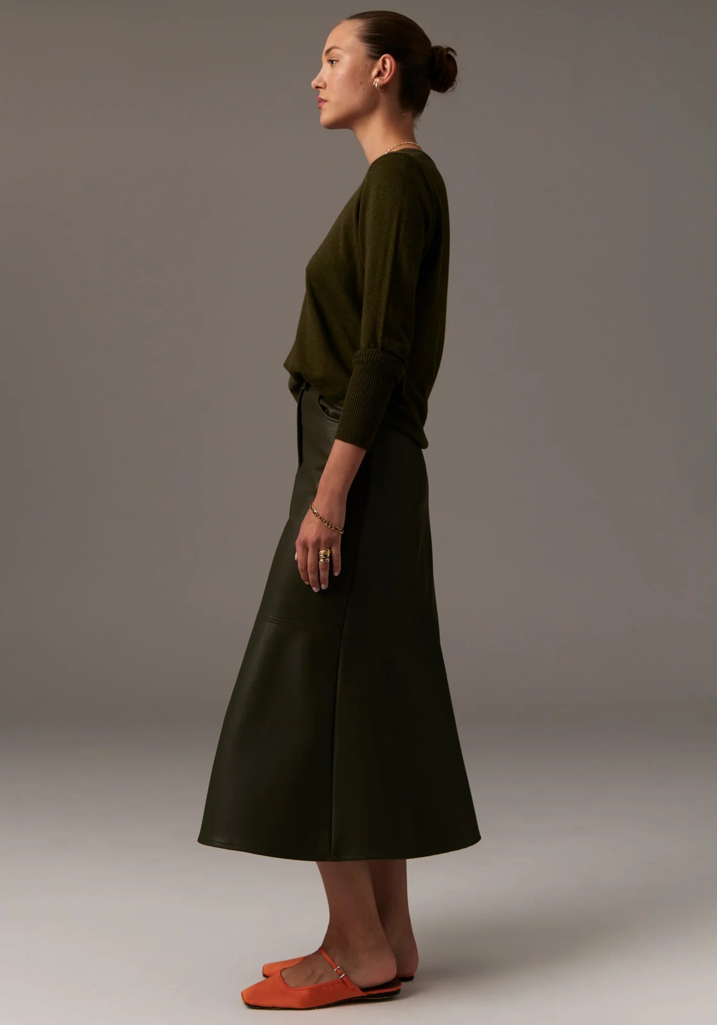 Pol Clothing - Liora Knit - Khaki