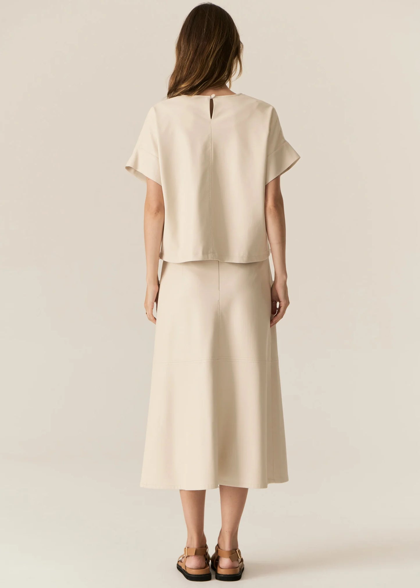 Pol Clothing - Belmond Skirt - Ecru