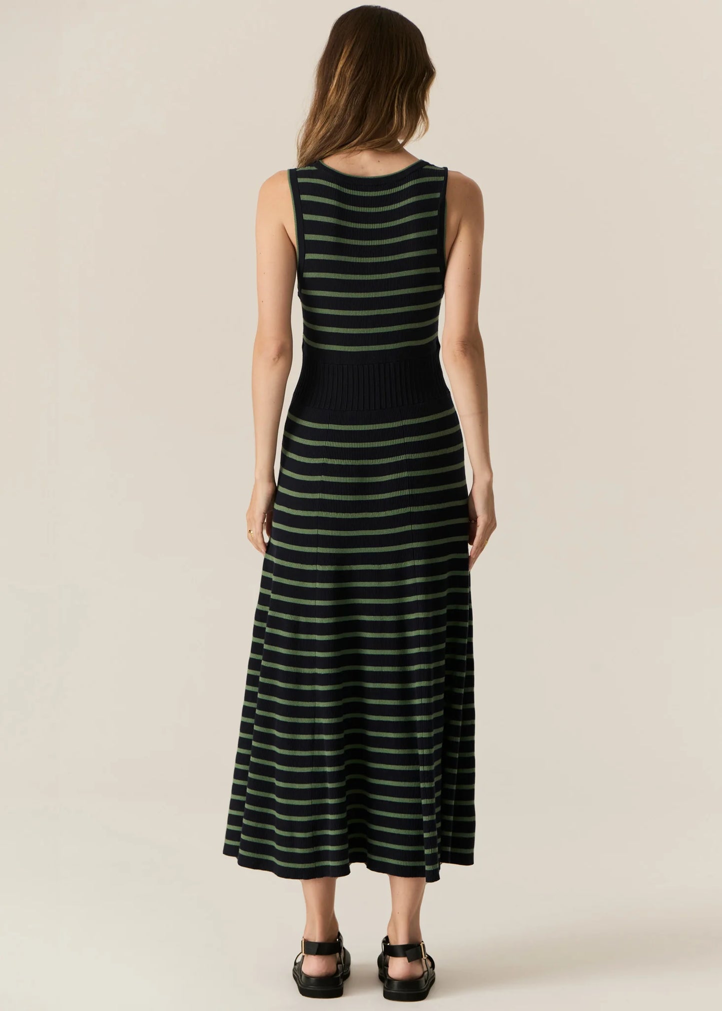 Pol Clothing - Luca Tank Dress - Ink Green