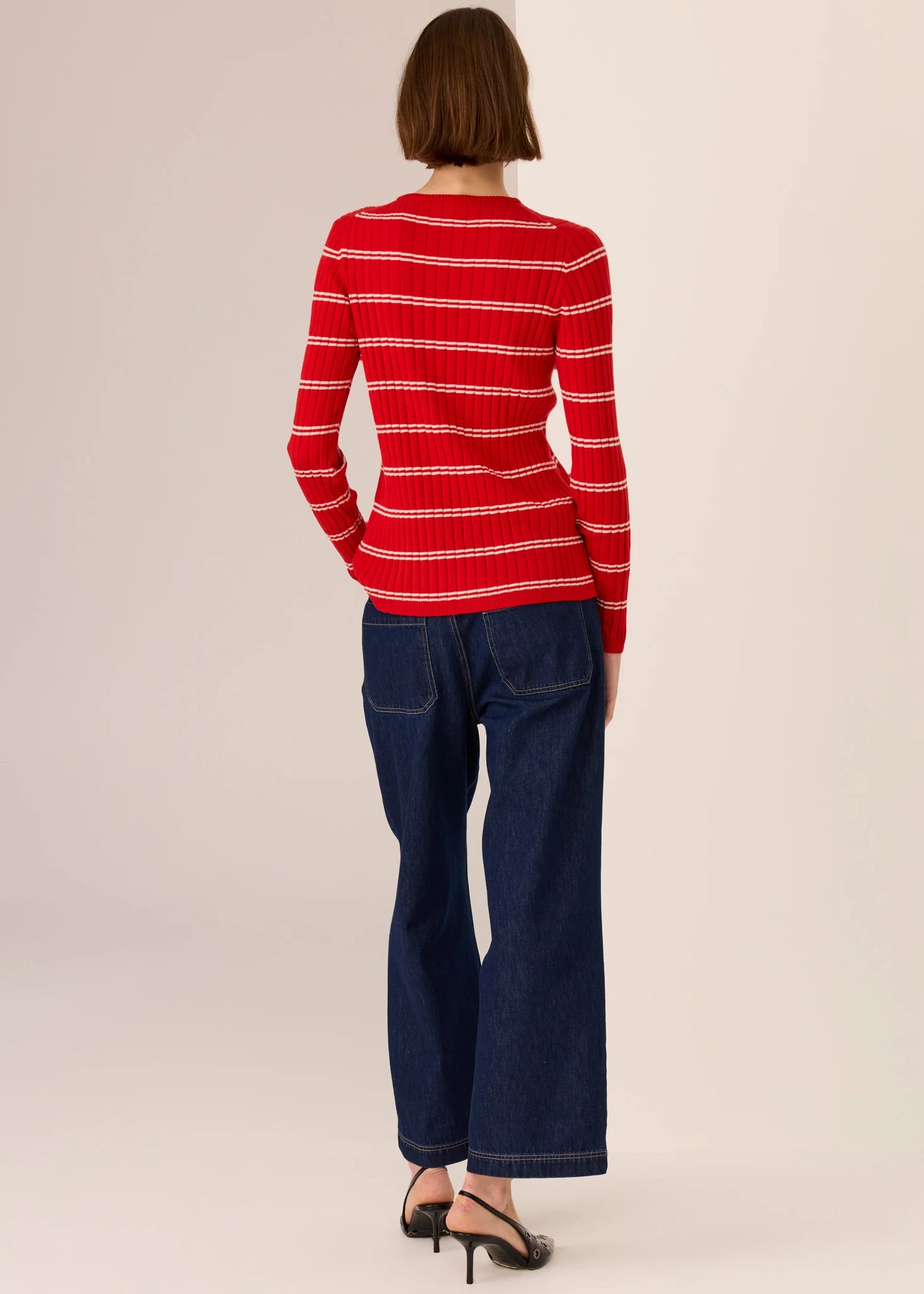 Pol Clothing - Andie Cropped Jean - Dark Wash