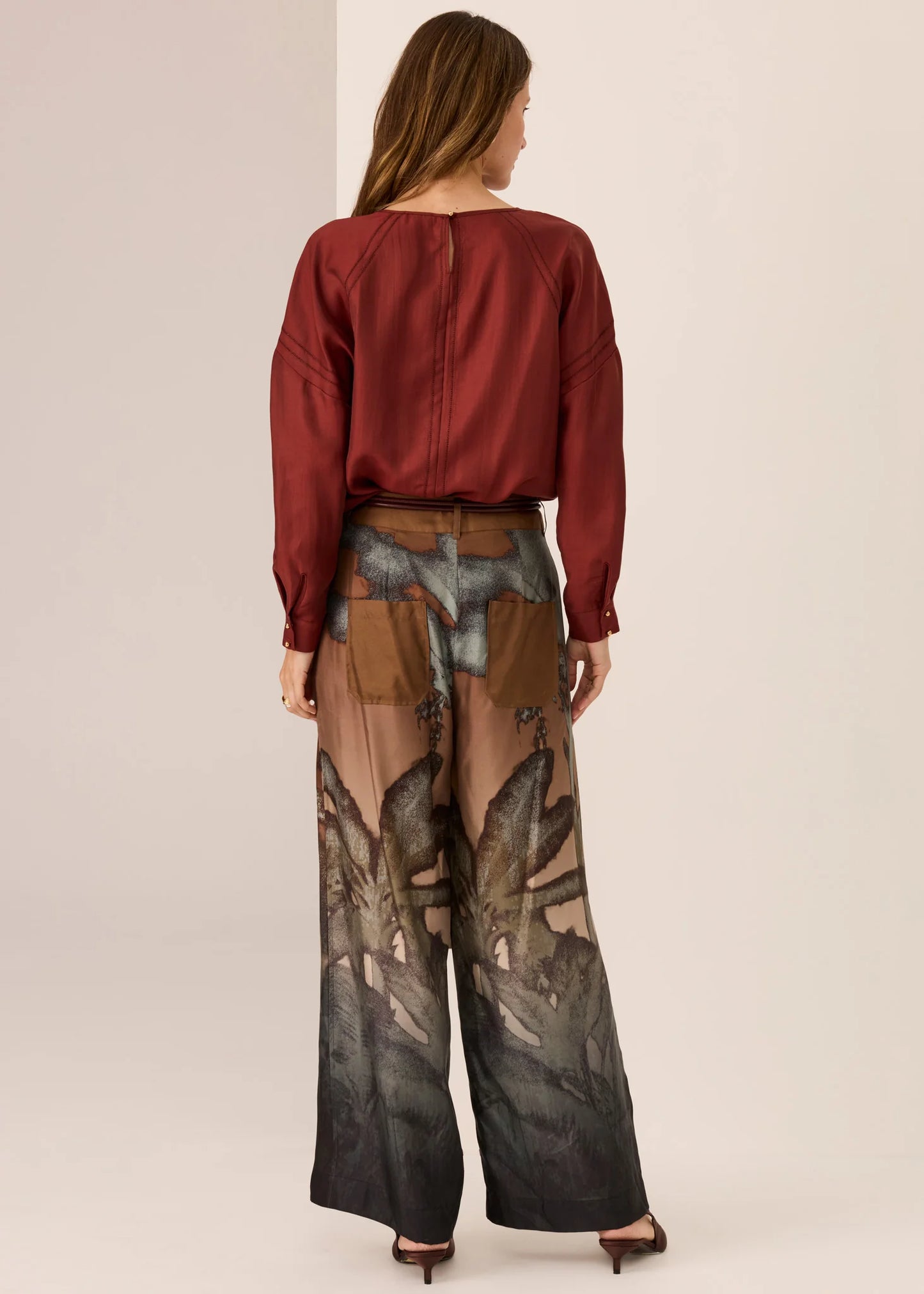 Pol Clothing - Nora Top - Wine