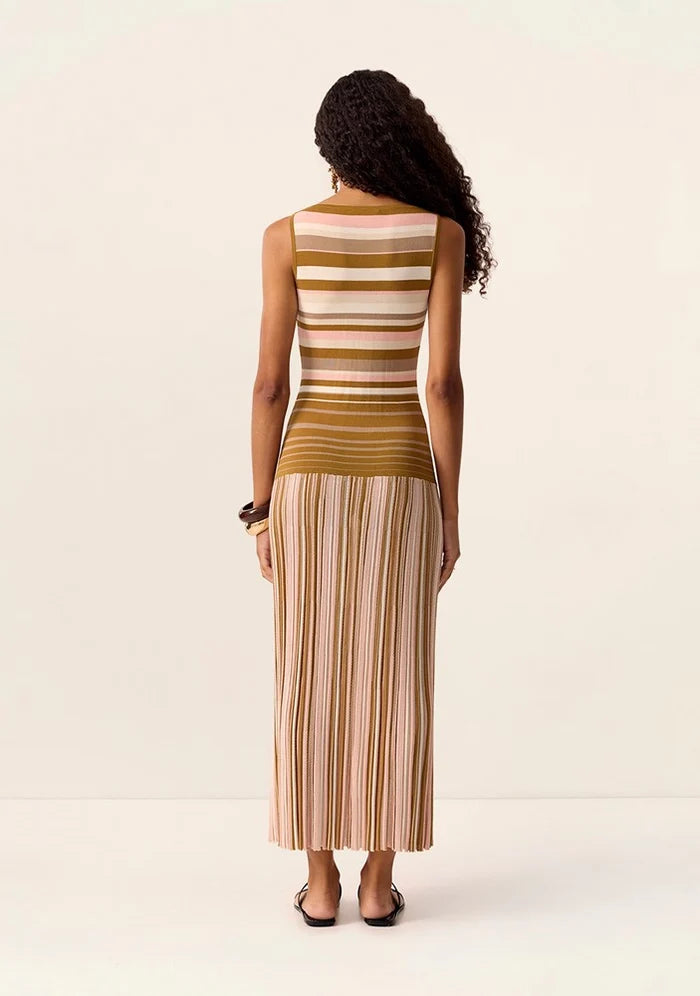 Mos the Label - Selva Knit Midi Dress - Petal
