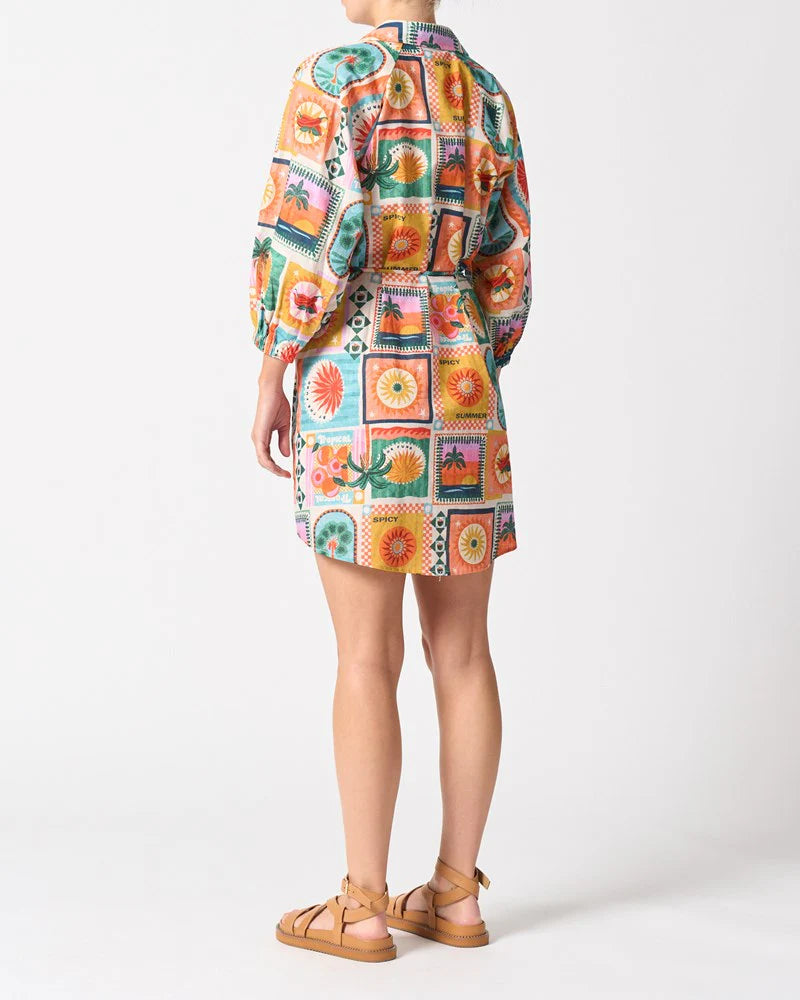 Walnut Melbourne - Palermo Dress - Spicy Summer