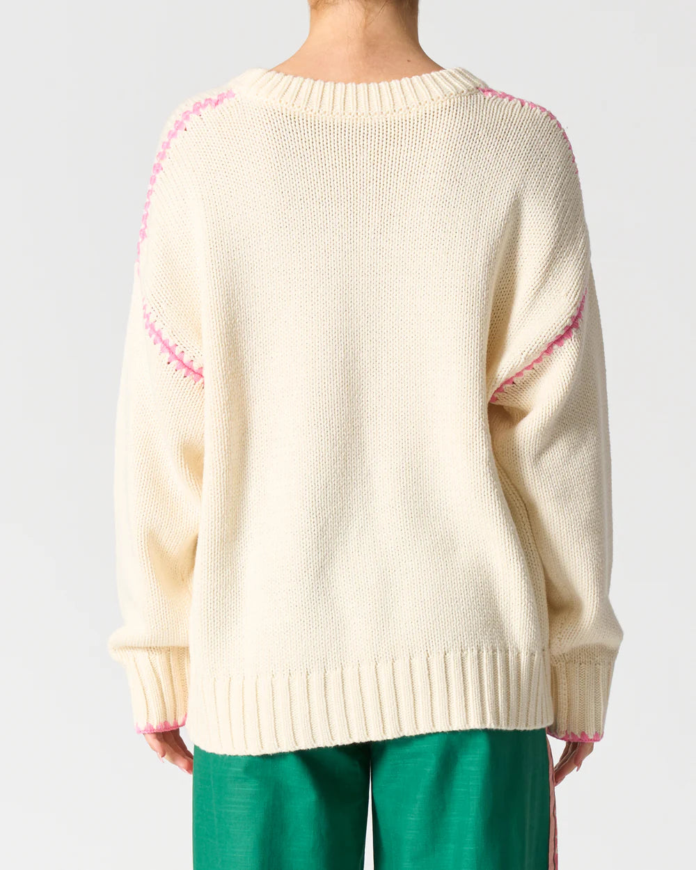 50% OFF - Walnut Melbourne - Pasadena Jumper | Cream