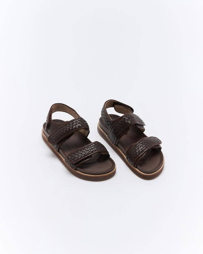 Walnut Melbourne - Payo Sandal - Chocolate