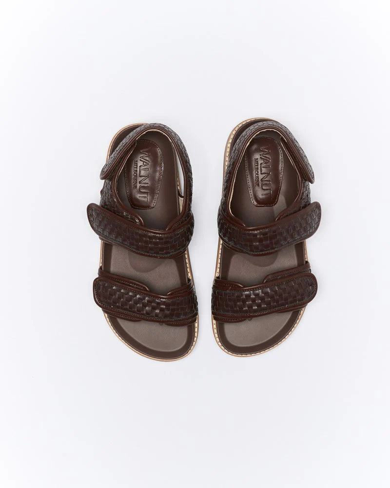 Walnut Melbourne - Payo Sandal - Chocolate