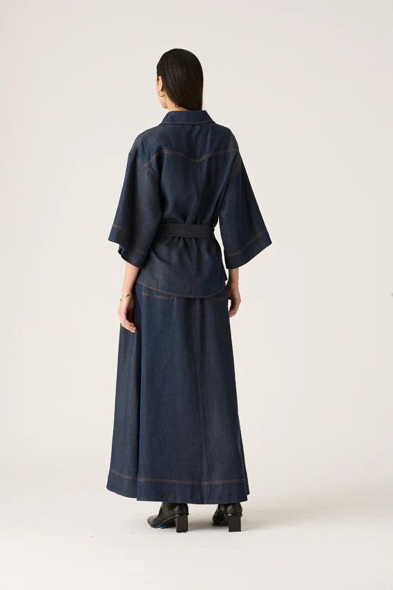 Mos the Label - Cleo Denim Shirt - Indigo